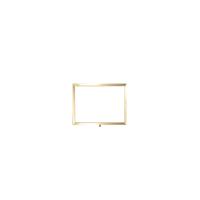 A4 SIGN HORI FRAME P/BRASS ROPE