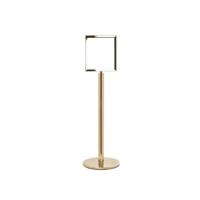 SIGN STANDS P/BRASS PST A3 VERT SIGN