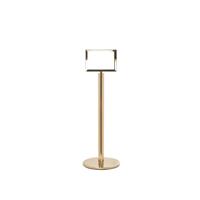 SIGN STANDS P/BRASS PST A4 HORI SIGN