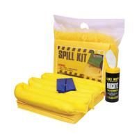 CHEMICAL SPILL KIT IN HSL BAG YLW