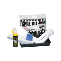 OIL/FUEL SPILL KIT + D-TRAY 20L WHT