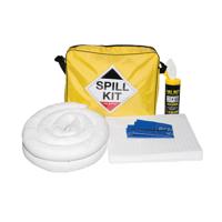 OIL AND FUEL SPILL KIT BAG 50L WHT