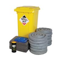 GPPS SPILL KIT YLW WHL BIN 240L GRY