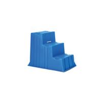 3 TREAD INDL STEPS BLUE 520X740X635