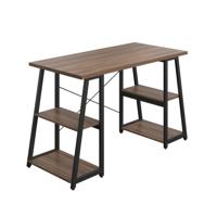 STRIVO A/FRAME DESK DARK WALNUT/BLK