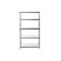 5 TIER GALVANISED SHEL 1000X600X1800