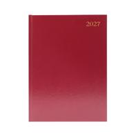 DESK DIARY DPP APPT A5 BURGUNDY 2027