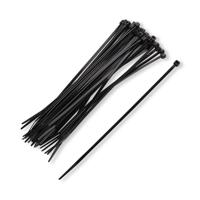 CABLE TIES 200X2.5MM BLACK PK100