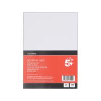 5 STAR A3 WHITE CARD 160GSM PK25