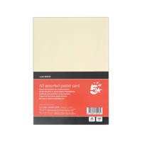 5 STAR A3 PASTEL CARD 160GSM PK25