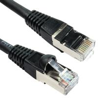 CAT6A S/STP LSOH PATCH CABLE 10M BLK