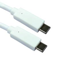 USB-C TO USB-C CABLE 100W 1M WHITE