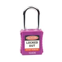STD SHACKLE SAF LOCKOUT PADLOCK PUR