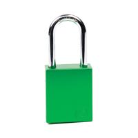 ALUMINIUM SAFETY LOCKOUT PADLOCK GRN