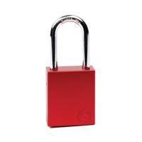 ALUMINIUM SAFETY LOCKOUT PADLOCK RED