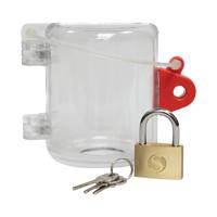 RADIATOR TRV LOCKOUT WITH PADLOCK