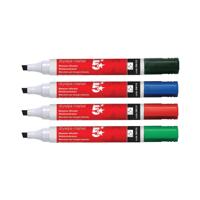 DRYWIPE MARKER CHISEL TIP WLT PK6