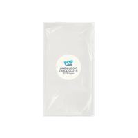 LINEN LOOK TABLECLOTH 1200 WHT PK18