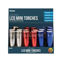 MINI SUPER BRIGHT LED TORCH AST PK24