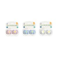 GLOW IN THE DARK SOOTHER X2 AST PK24