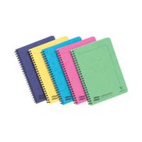 Europa Notemaker A5 Sidebound Assorted Pk10 C