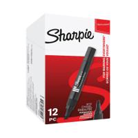 Sharpie W10 Permanent Marker Chisel Tip Black S0192652