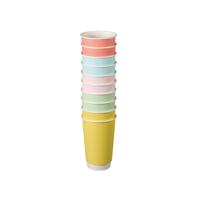 CONFETTI HOT CUP 16OZ AST PK500