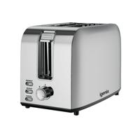 IGENIX 2 SLICE TOASTER 750W SSTEEL