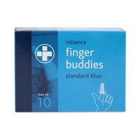 FINGER BUDDIES STANDARD BLUE PK10