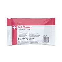 FOIL BLANKET 130CM X 210CM PK10