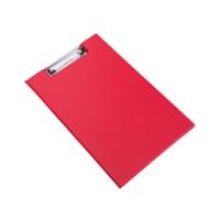 Rapesco Foldover Clipboard Foolscap Red VFDCB0R3