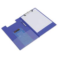 Rapesco Foldover Clipboard Foolscap Blue VFDCB0L3