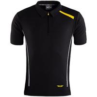 MENS BLACK POLO T-SHIRT 3XL