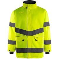 YLW WATERPROOF HI-VIS COAT M