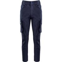 WOMENS NAVY CARGO TROUSERS 12R
