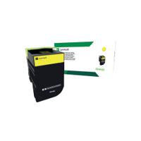 Lexmark CX310 Return Programme 2K Toner Cartridge High Yield Yellow 80C2SY0