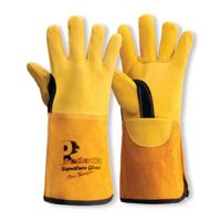 SIGNATURE TIG GAUNTLET 1PR GOLD 10