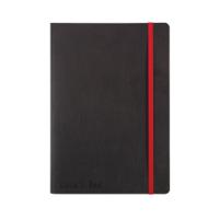 Black n' Red Soft Cover Notebook A5 Black 400051204