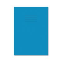 HDW BOOK LINED 80 PAGE A4 L/BLU PK50