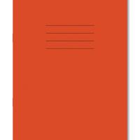 EXR BOOK 5MM SQ 80 PAGE ORANGE PK100