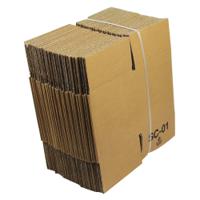 Jiffy Brown Single-Wall Corrugated Dispatch Cartons 127x127x127mm (Pk 25) SC-01