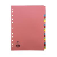 Concord Divider 20-Part A4 160gsm Multicoloured 74099/J40