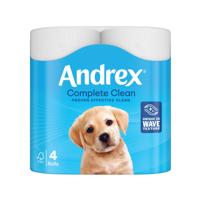ANDREX COMP CLEAN TOILT ROLL 4X6 P24
