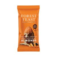 ORANGE MLK CHOC ALMOND NUTS 40G PK12