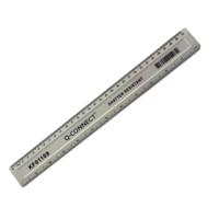 Q-Connect Ruler Shatterproof 300mm White