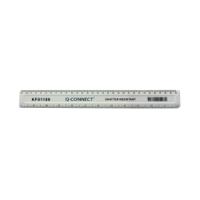 Q-Connect Shatter Resistant Ruler 30cm White (Pack of 10) KF01109Q