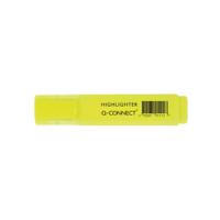 Q-Connect Yellow Highlighter Pen Pk10 WSOF