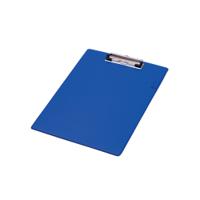 Q-Connect PVC Clipboard Foolscap/A4 Blue KF01297