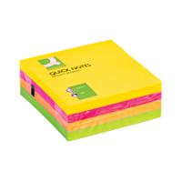 Q-Connect Quick Note Cube 76 x 76mm Neon KF01348