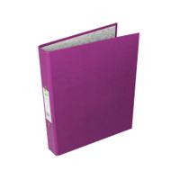 Q-Connect 2 Ring Binder A4 25mm Paper Over Board Purple KF01475